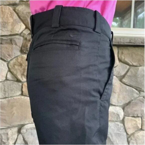 Nike Golf Women's Dri Fit Tour Performance Black Golf Shorts Size 2 - Picture 4 of 6